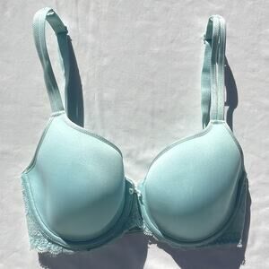 Chantelle Merci Spacer T Shirt Bra 30DDD Light Blue Underwire C17470